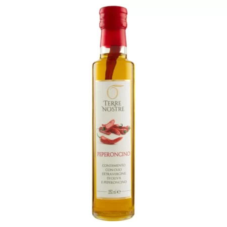 Aceite picante TERRE NOSTRE - aceite de oliva virgen con guindilla